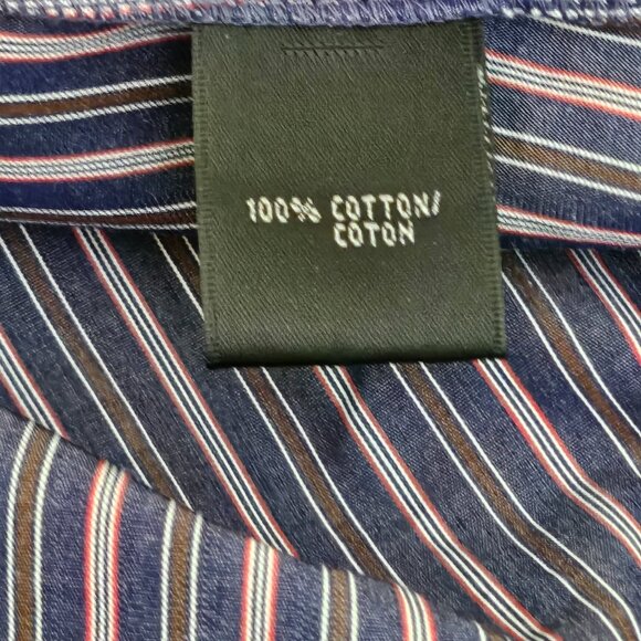 Lafayette 148 New York Cotton Button Down Shirt - Picture 8 of 8